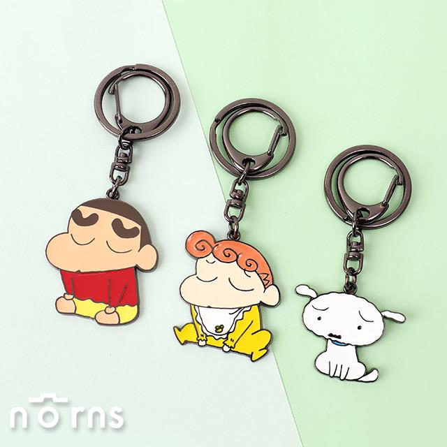 蠟筆小新被罵了鑰匙圈- Norns 正版授權 Crayon Shin Chan 公仔吊飾 小葵 小白反省中