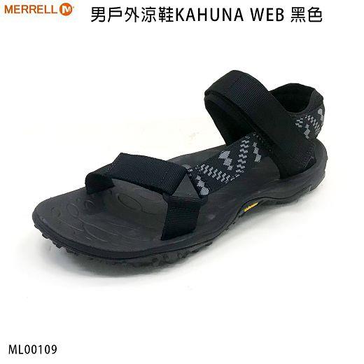 MERRELL ML001091  男 戶外涼鞋KAHUNA WEB 黑色