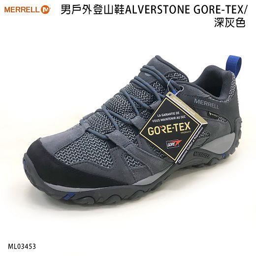 MERRELL ML034539  男 戶外登山鞋ALVERSTONE GORE-TEX/深灰色