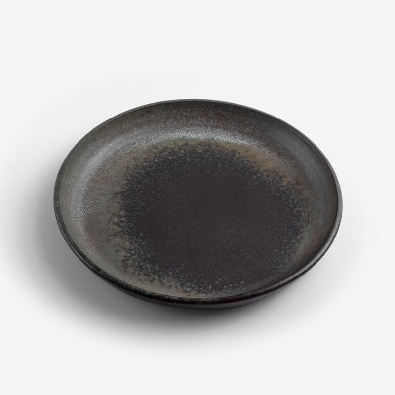 WAGA 灰質地衣 22.5cm 陶瓷圓盤｜單品