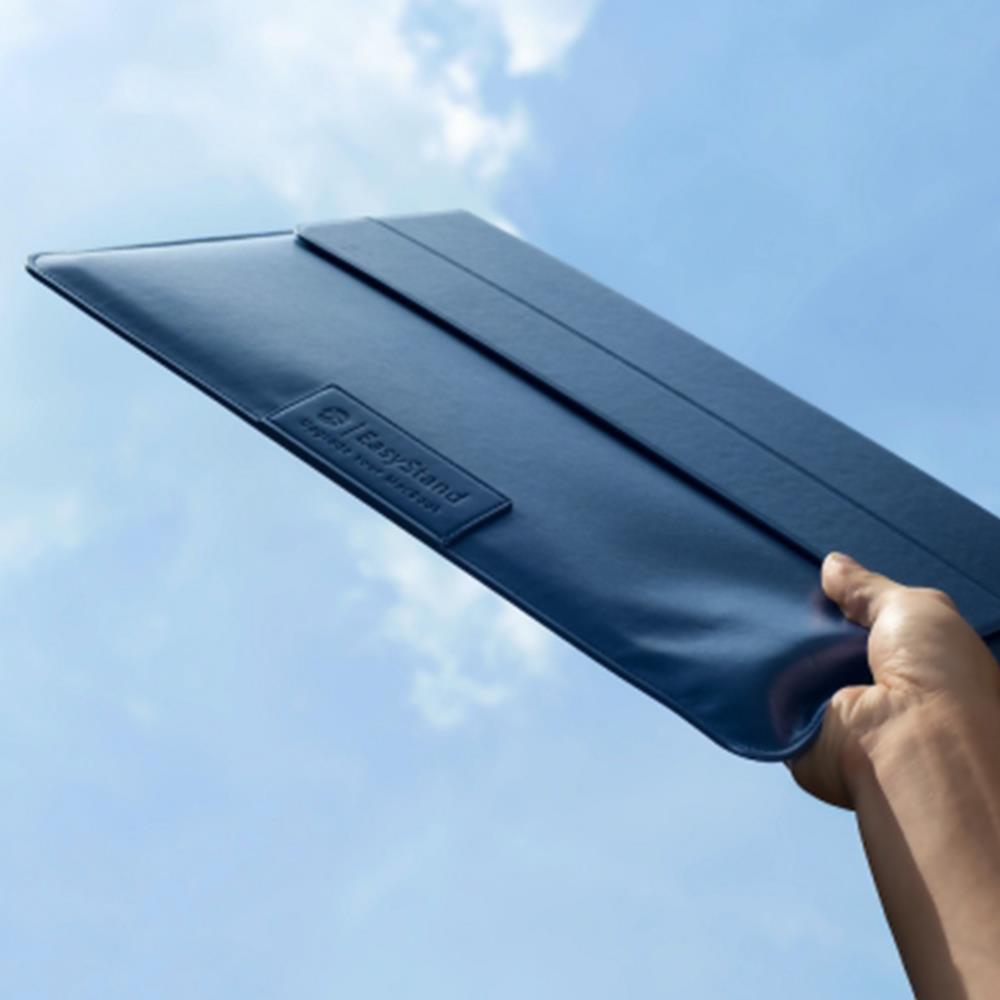 SwitchEasy EasyStand Macbook Pro 15/16 吋立架手工皮革保護套 - 藍色