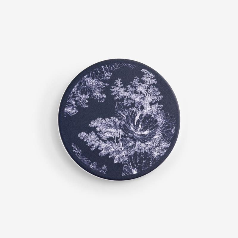 WAGA 靜謐鈷藍 10cm 合成樹脂杯墊│單品