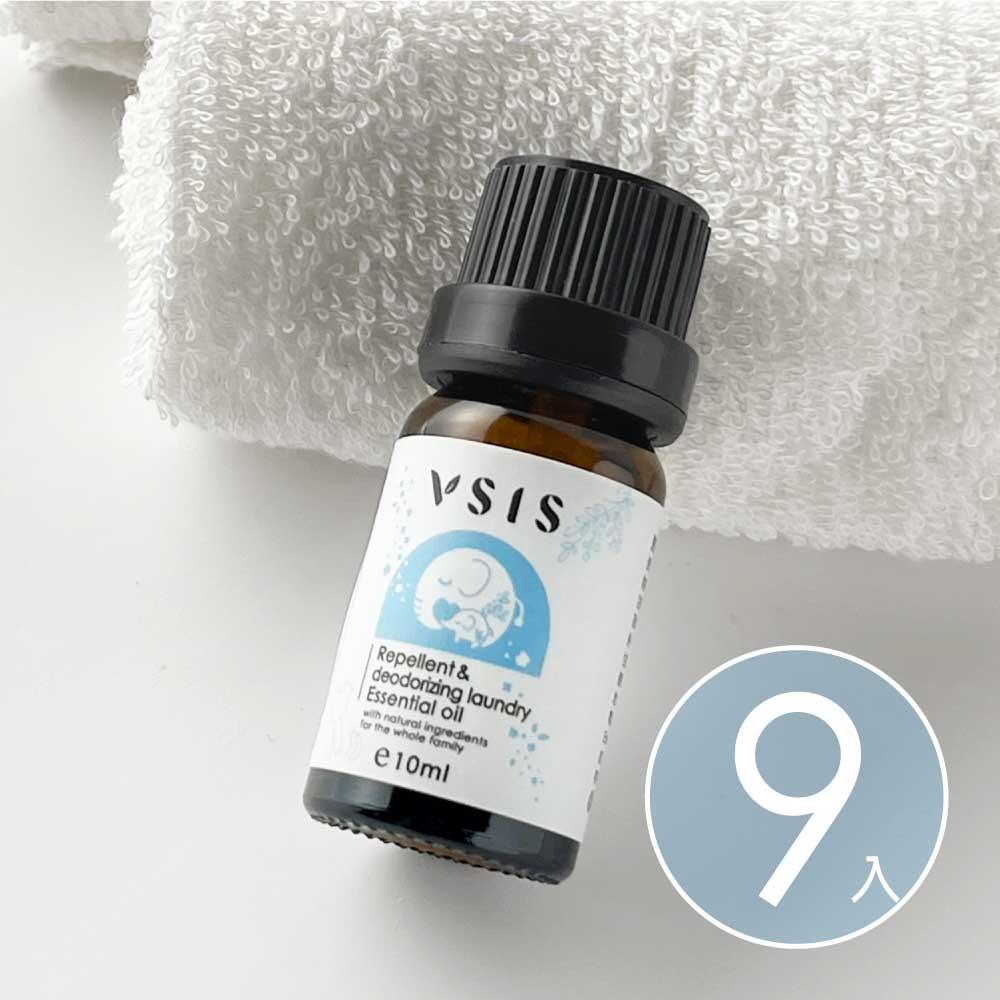 自然淨香 ❙ 洗衣除臭複方精油 10ml x9入
