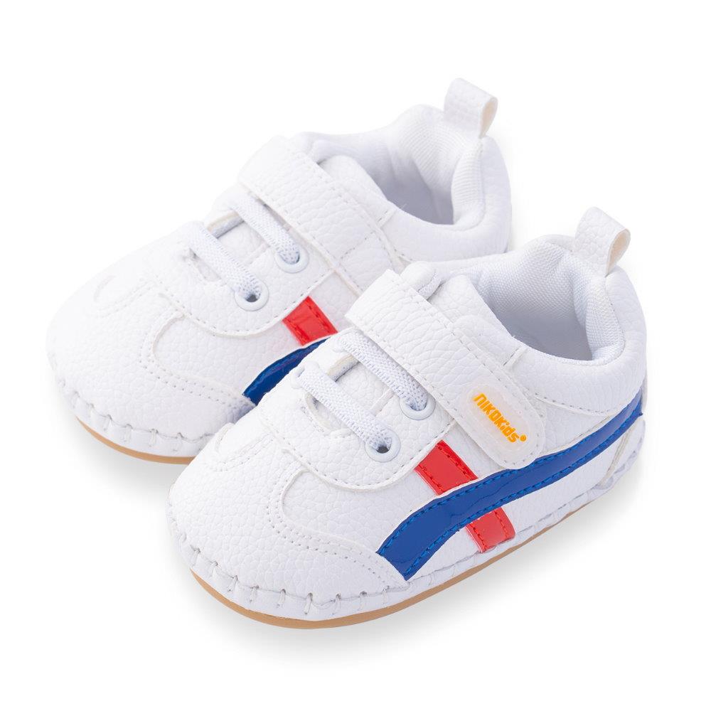 【NikoKids】軟Q底手工縫製學步鞋(SG596)【柔軟舒適室內室外皆宜】
