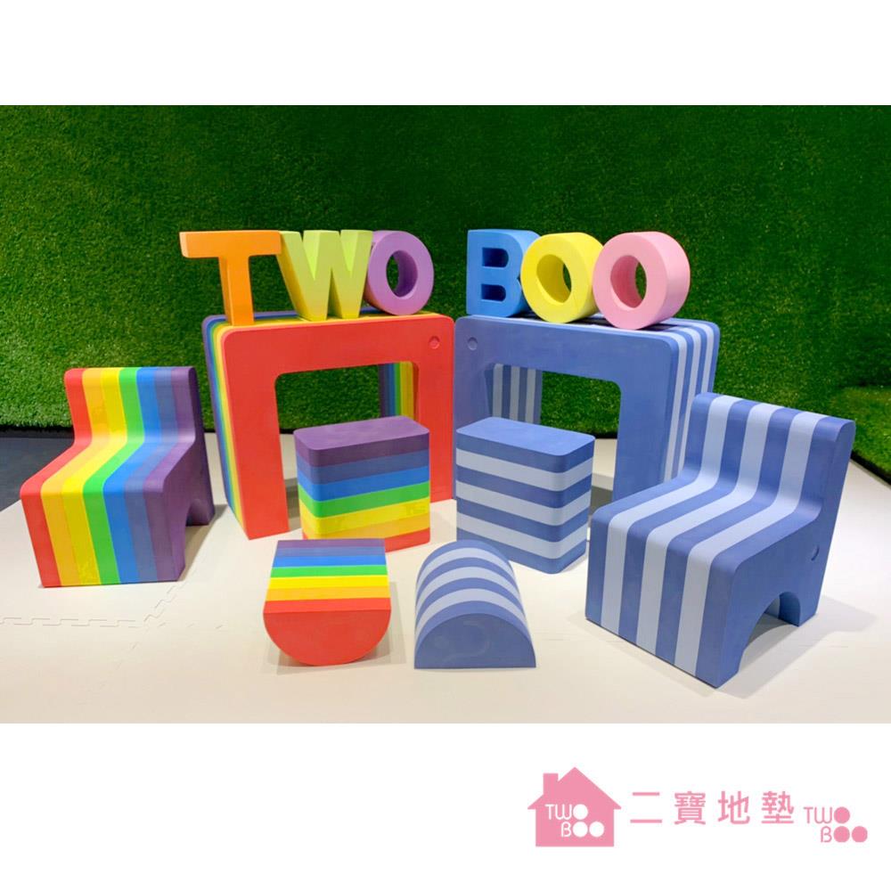 【TWO BOO 二寶】大象積木桌椅組 | 台灣製造品質保證