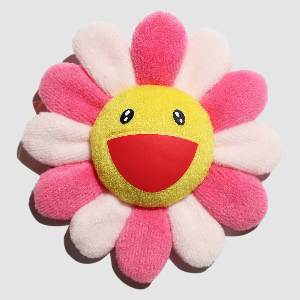 村上隆 Takashi Murakami Flower Keychain 小花太陽花吊飾別針8cm Quest Shop