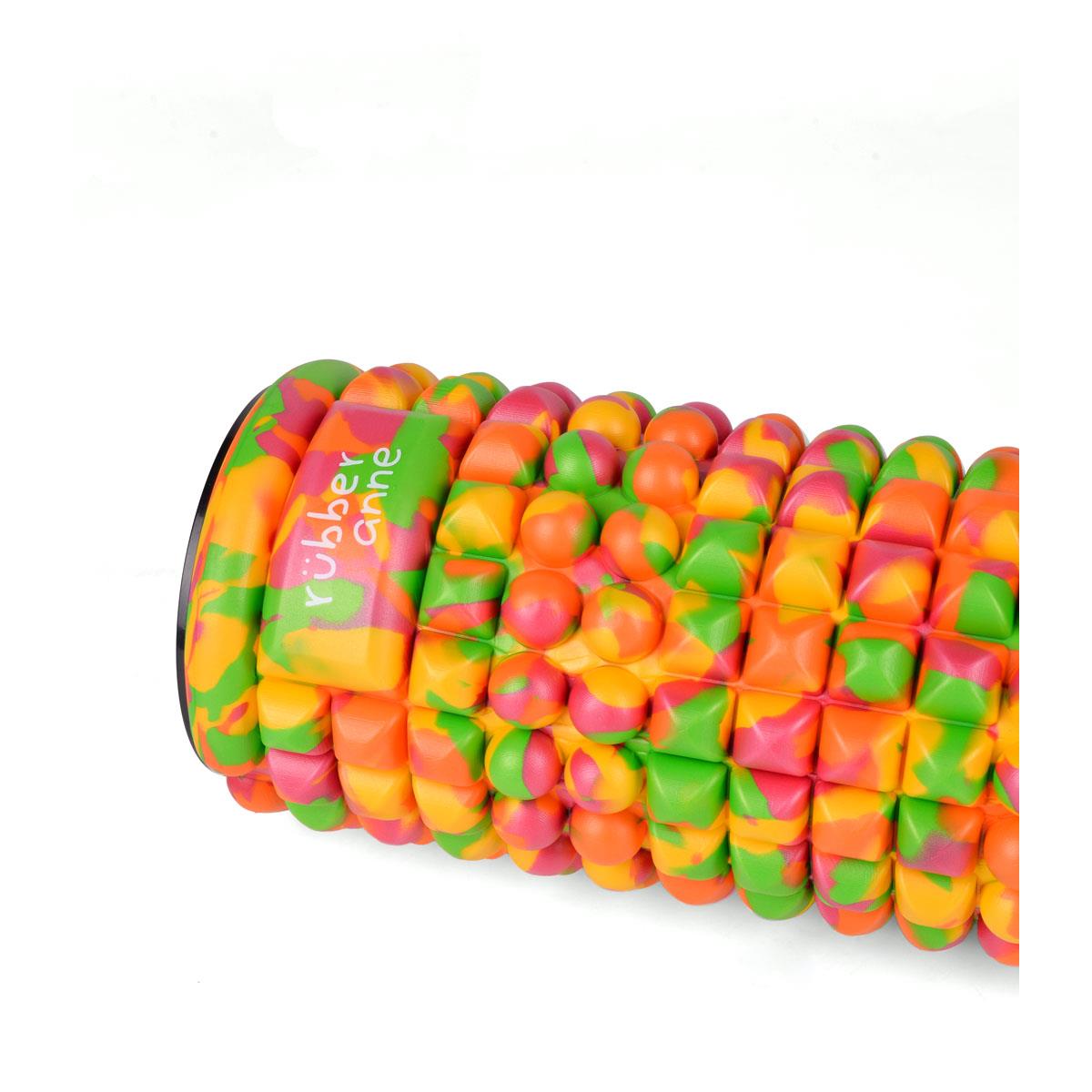 【 rubber anne 】迷彩瑜珈按摩滾輪 FOAM ROLLER