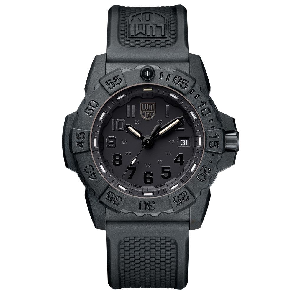 U.S. Navy SEAL 海豹部隊聯名錶 – 黑x黑時標 / 3501BO