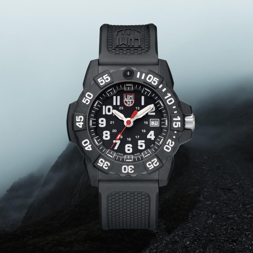 U.S. Navy SEAL 海豹部隊聯名錶 – 黑x白時標 / 3501