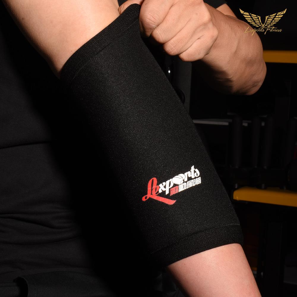 LEXPORTS CrossFit 重量訓練健身護肘(重力強硬型) / 胸推護肘 / 重訓護肘 / 運動護肘
