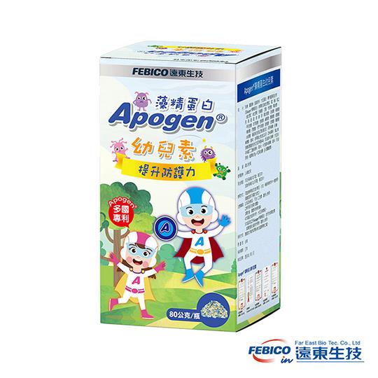 【遠東生技】Apogen®愛保清藻精蛋白幼兒素80g/瓶/盒