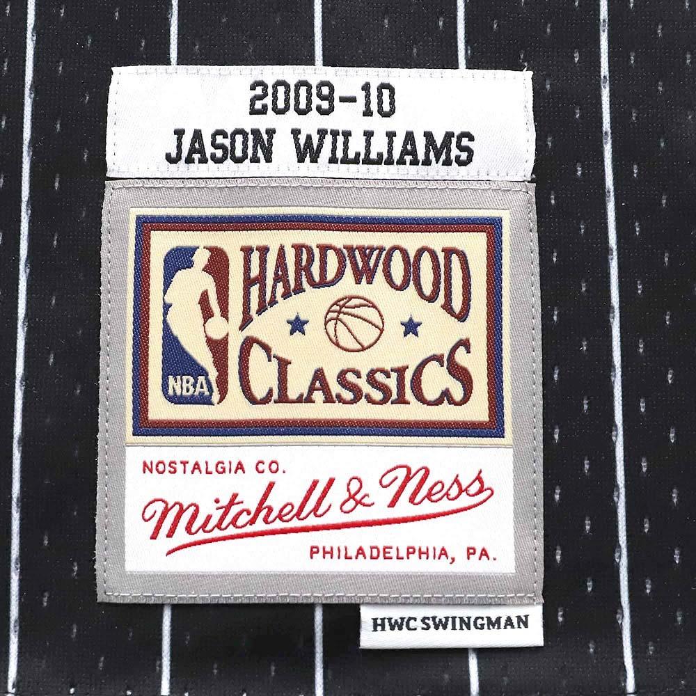Mitchell & Ness Jason Williams Black Orlando Magic 2009-10 Hardwood Classics Swingman Jersey
