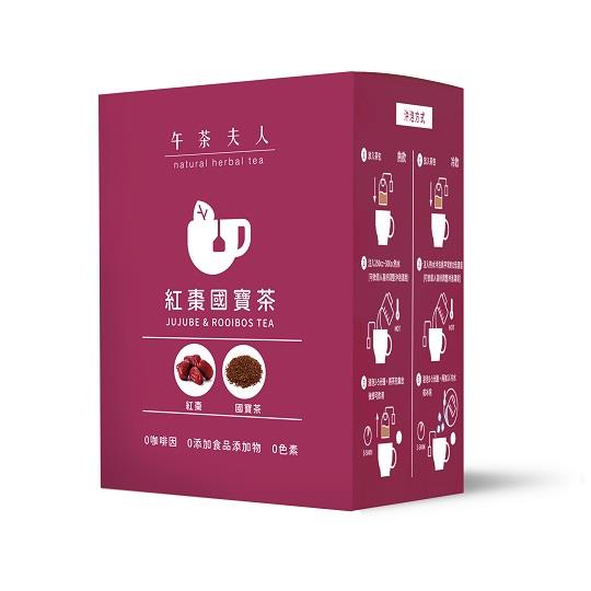 【午茶夫人】紅棗國寶茶3gx12入/盒(盒裝版)