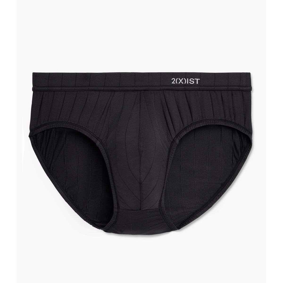 PINSTRIPE NO-SHOW BRIEF