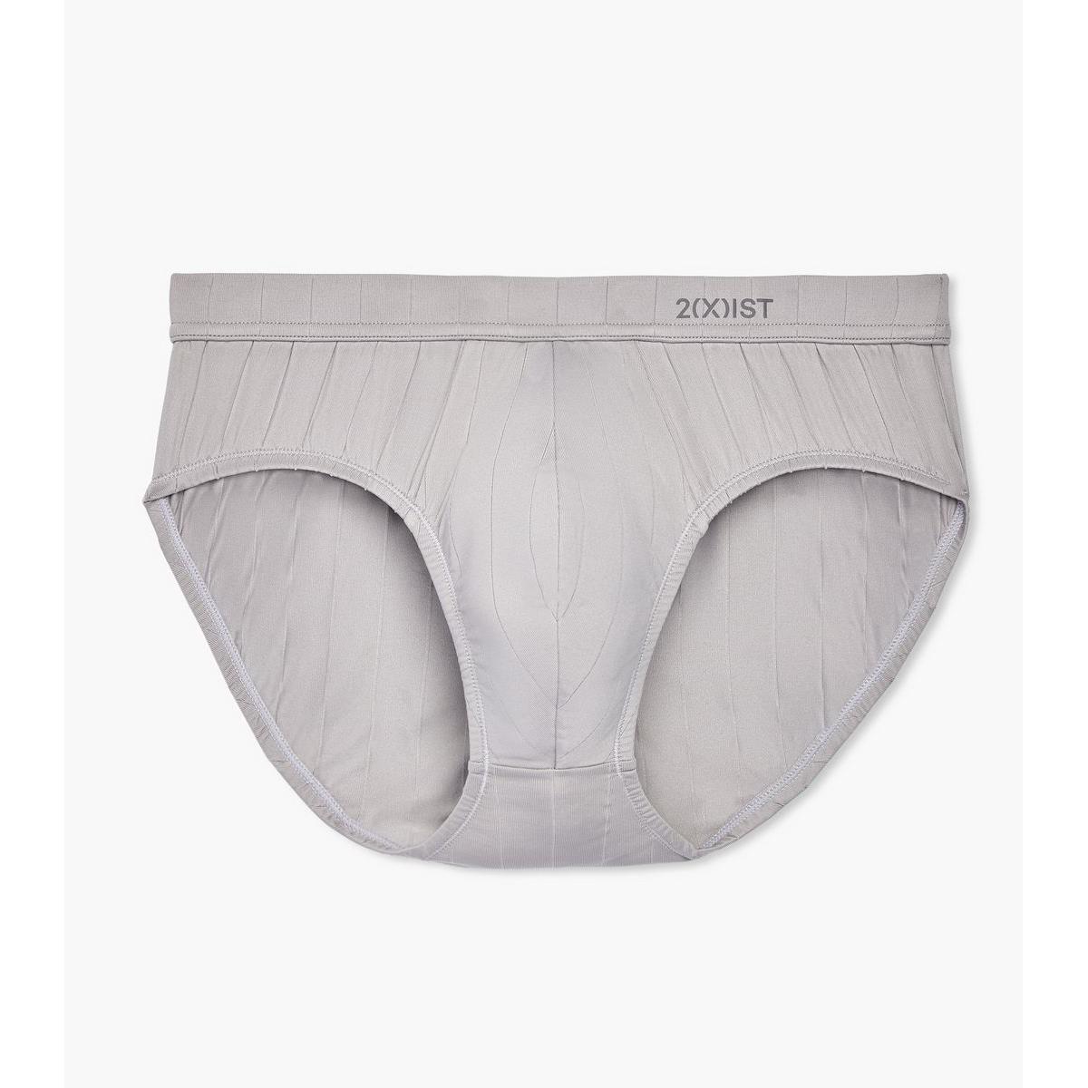 PINSTRIPE NO-SHOW BRIEF