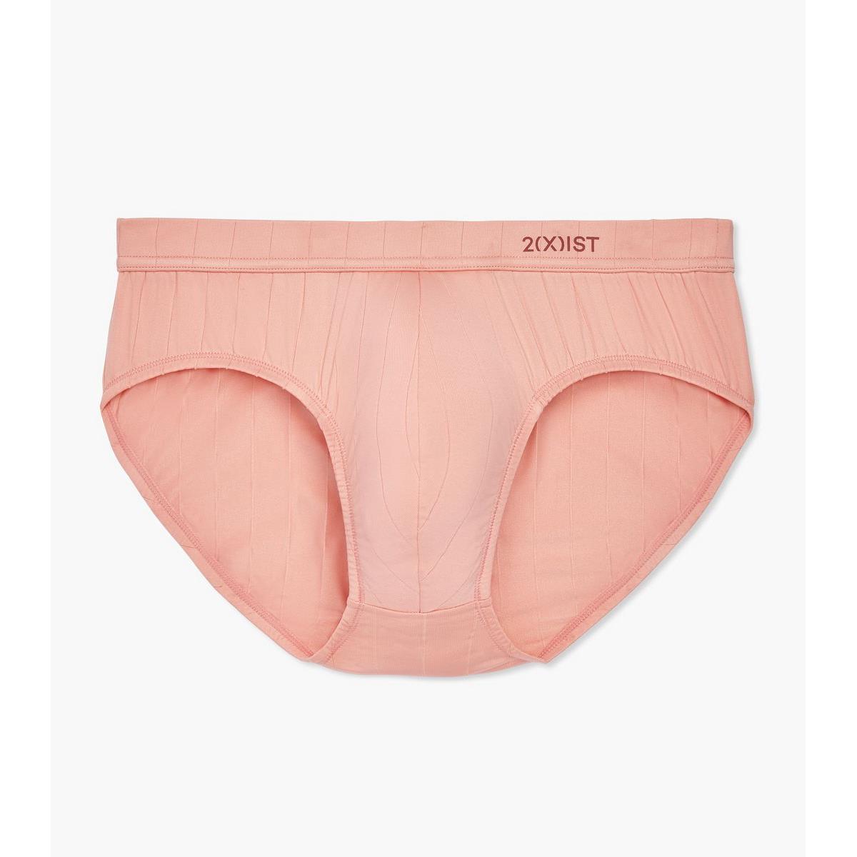 PINSTRIPE NO-SHOW BRIEF
