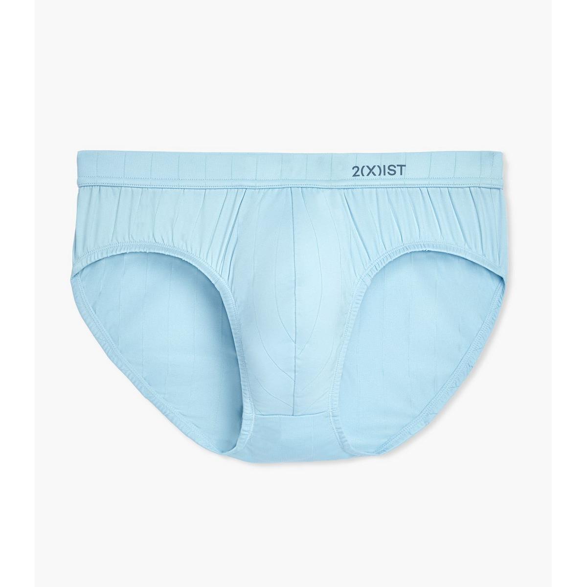 PINSTRIPE NO-SHOW BRIEF