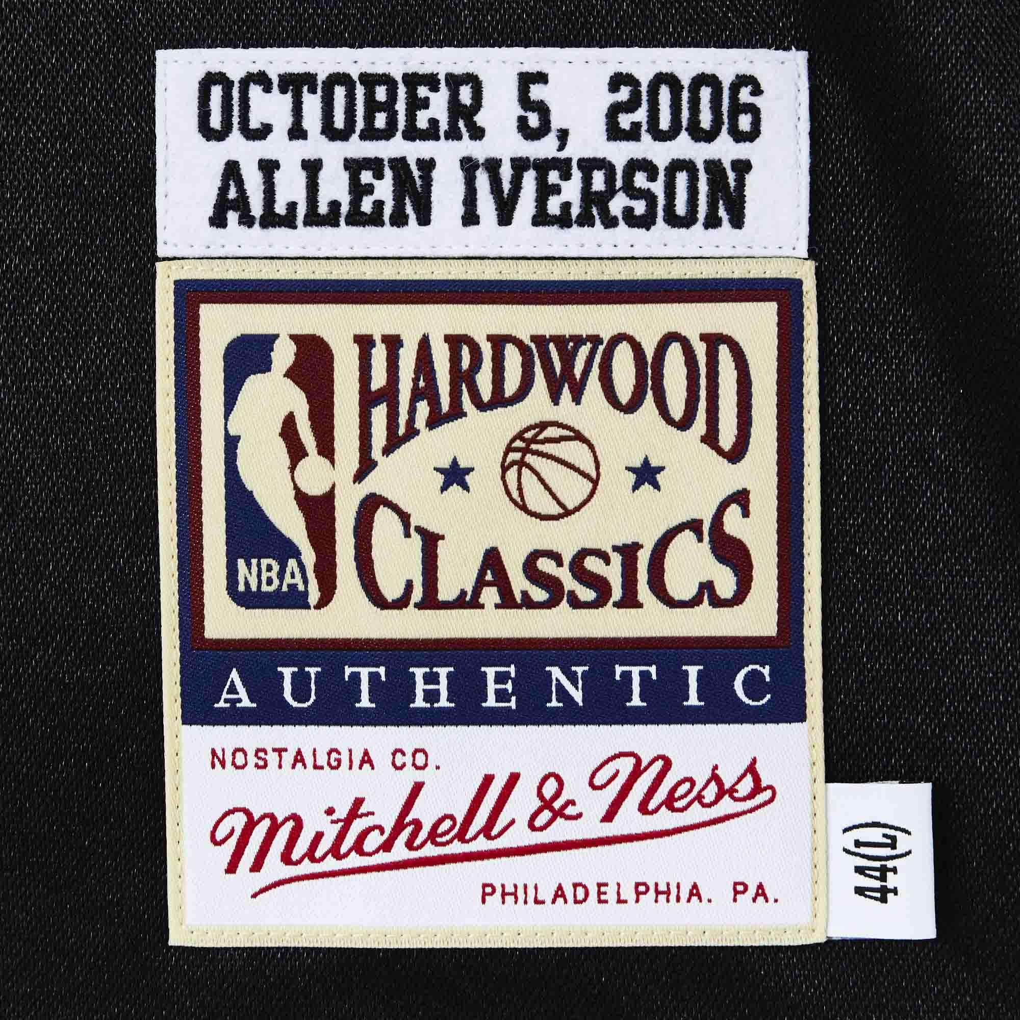 Mitchell&Ness NBA 76ers ビッグサイズ ゲームシャツ トラック