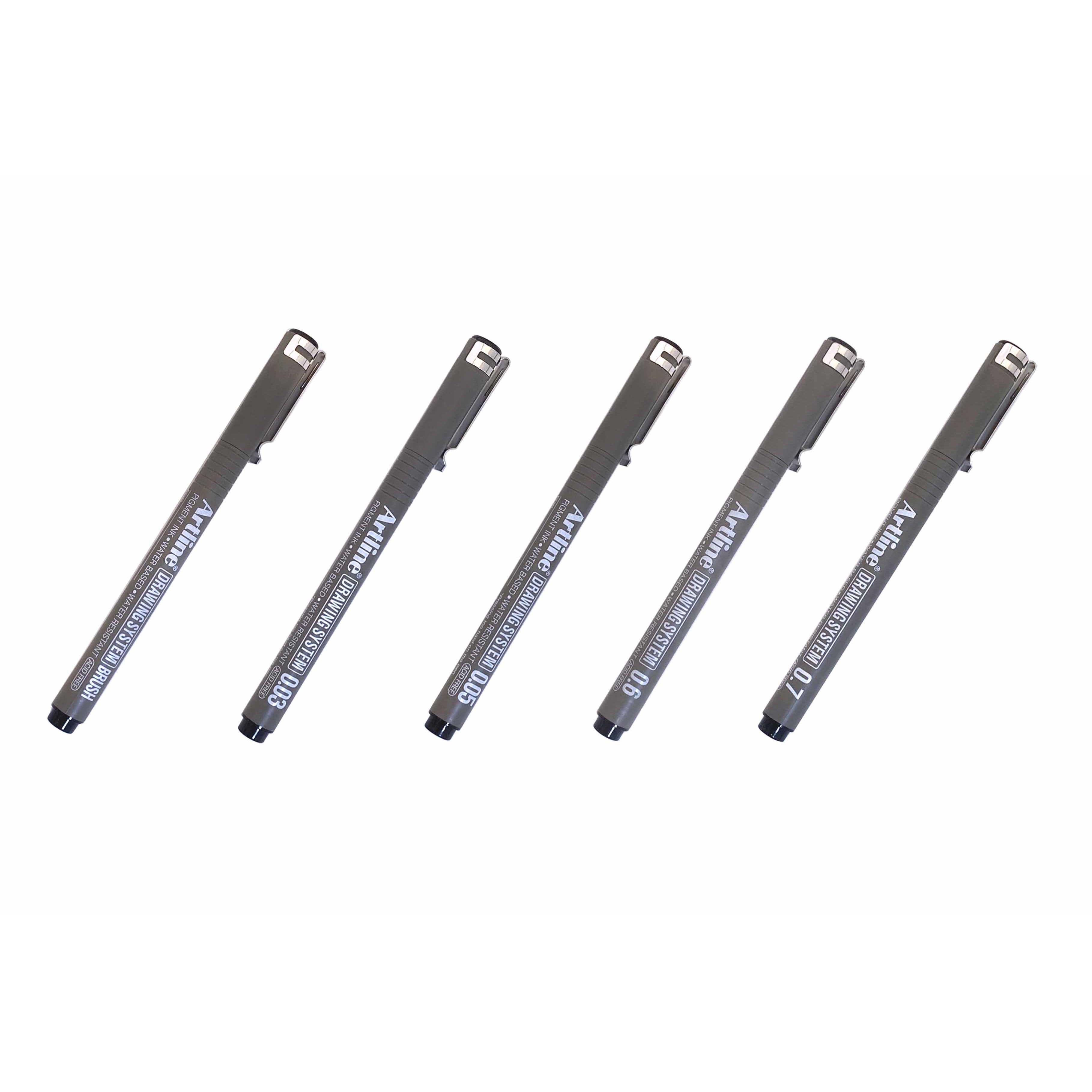 Artline DRAWING SYSTEM代針筆-(0.03mm/0.05mm/0.6mm/0.7mm/Brush)