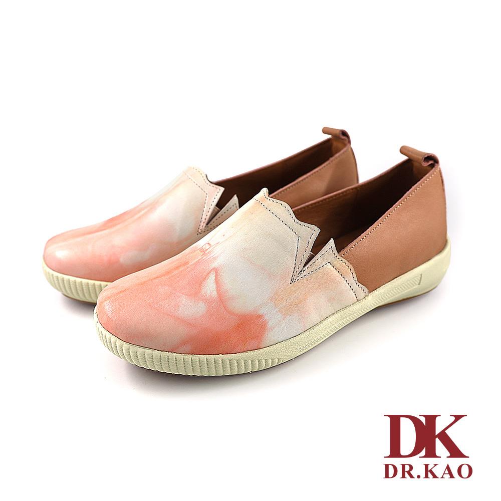 【DK 空氣鞋】藍染風格接空氣女鞋  87-1102-40 粉紅色【女鞋/休閒鞋/女休閒鞋】