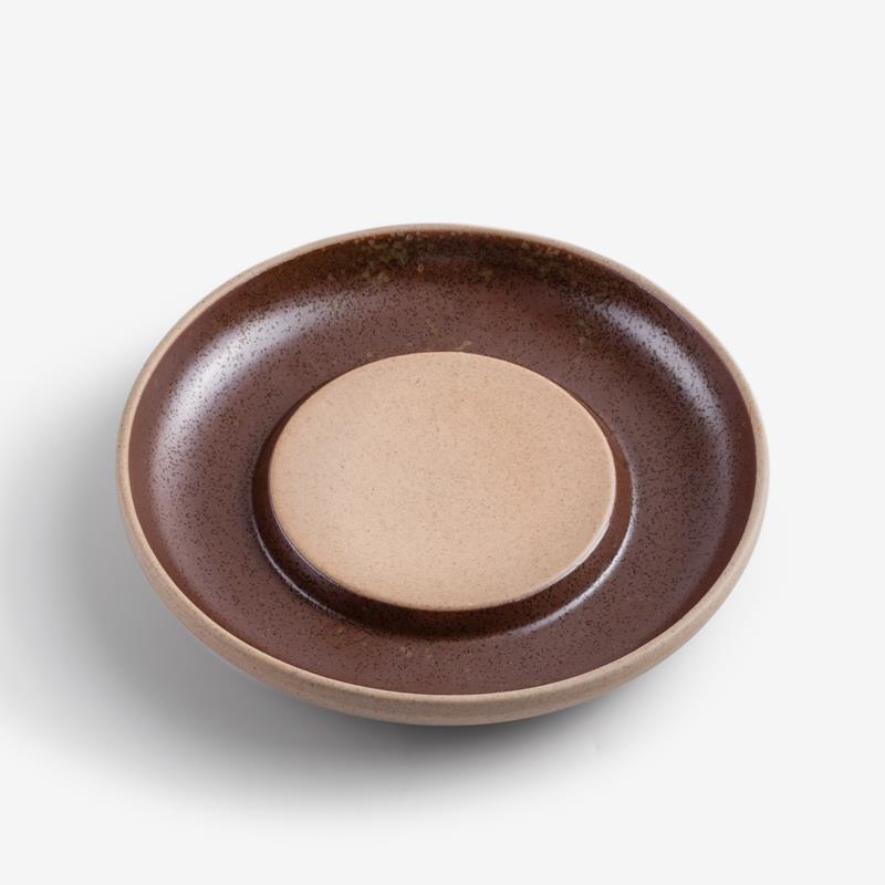 WAGA 質樸同心 20cm 陶瓷造型盤｜秋葉｜單品