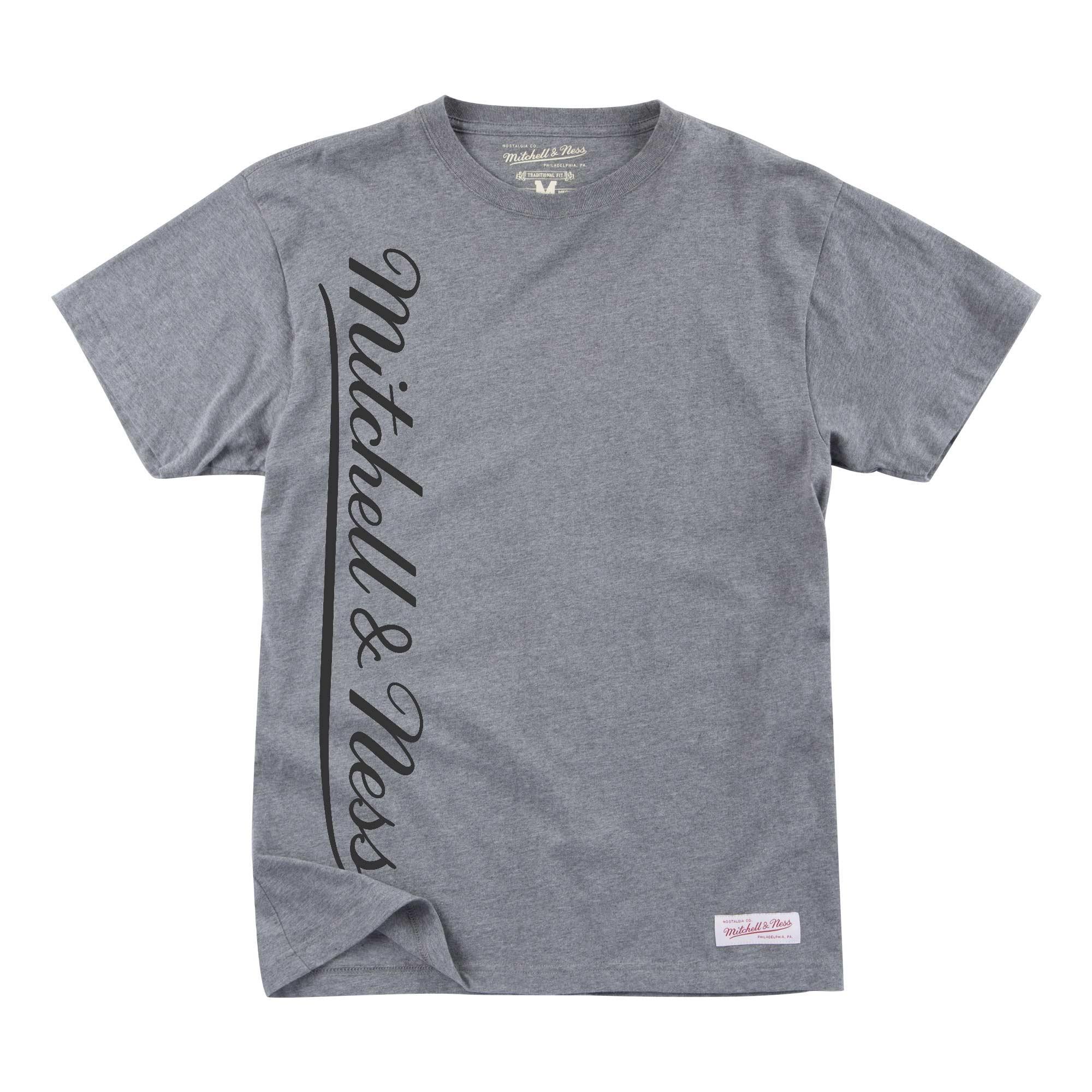Branded Script 短Tee 灰(黑logo)