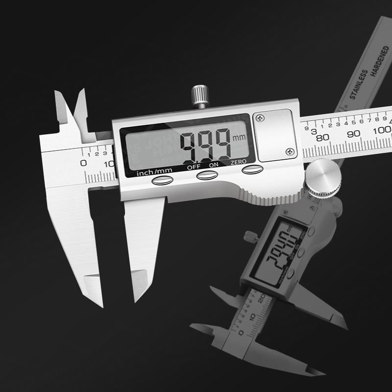 不鏽鋼電子數顯游標卡尺 多規格 大螢幕顯示 測量尺 數顯卡尺 數位卡尺 游標尺 游標量具【BG0303】《約翰家庭百貨