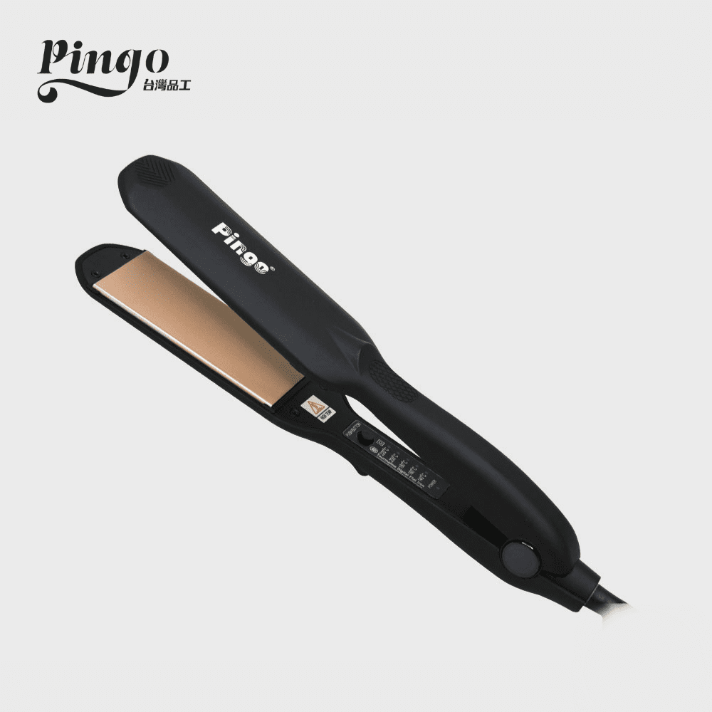 Pingo 台灣品工 TAKUMI｜鈦合金專業整髮器 寬版離子夾