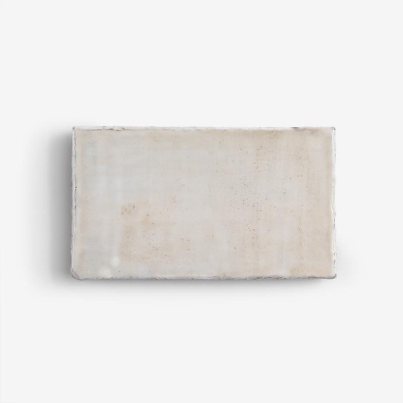 職人 秋露粉引 18.2cm 陶瓷平盤｜單品