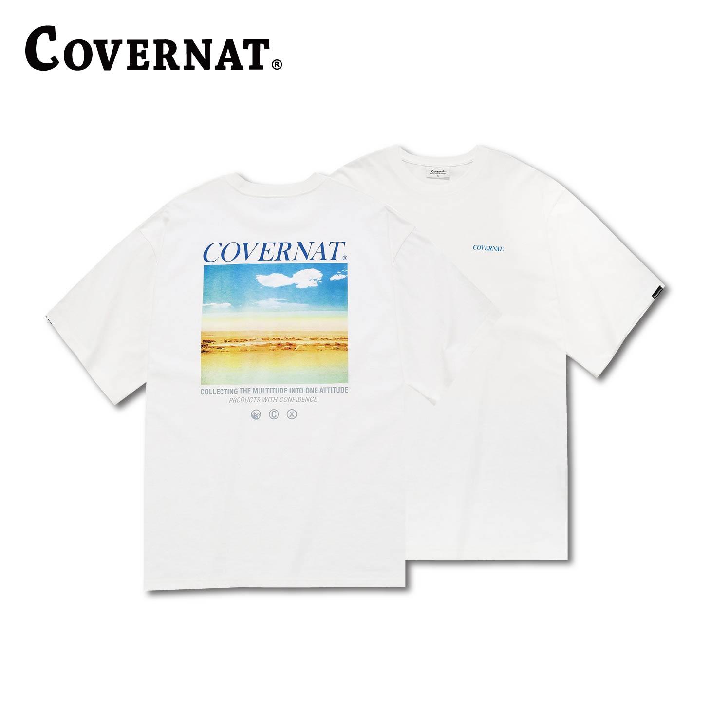 【着後レビューで 送料無料】 COVERNAT♥ C SHIRT/追跡付 COLOR MULTI LOGO ブラウス・シャツ Covernat】六折起- NMR 線上商店