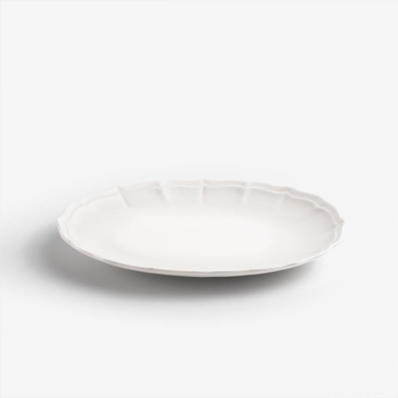 WAGA 歐式經典 20cm 陶瓷橢圓盤｜單品