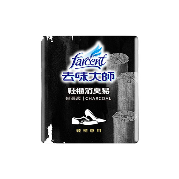 花仙子去味大師鞋櫃消臭易-備長炭 60g*2入