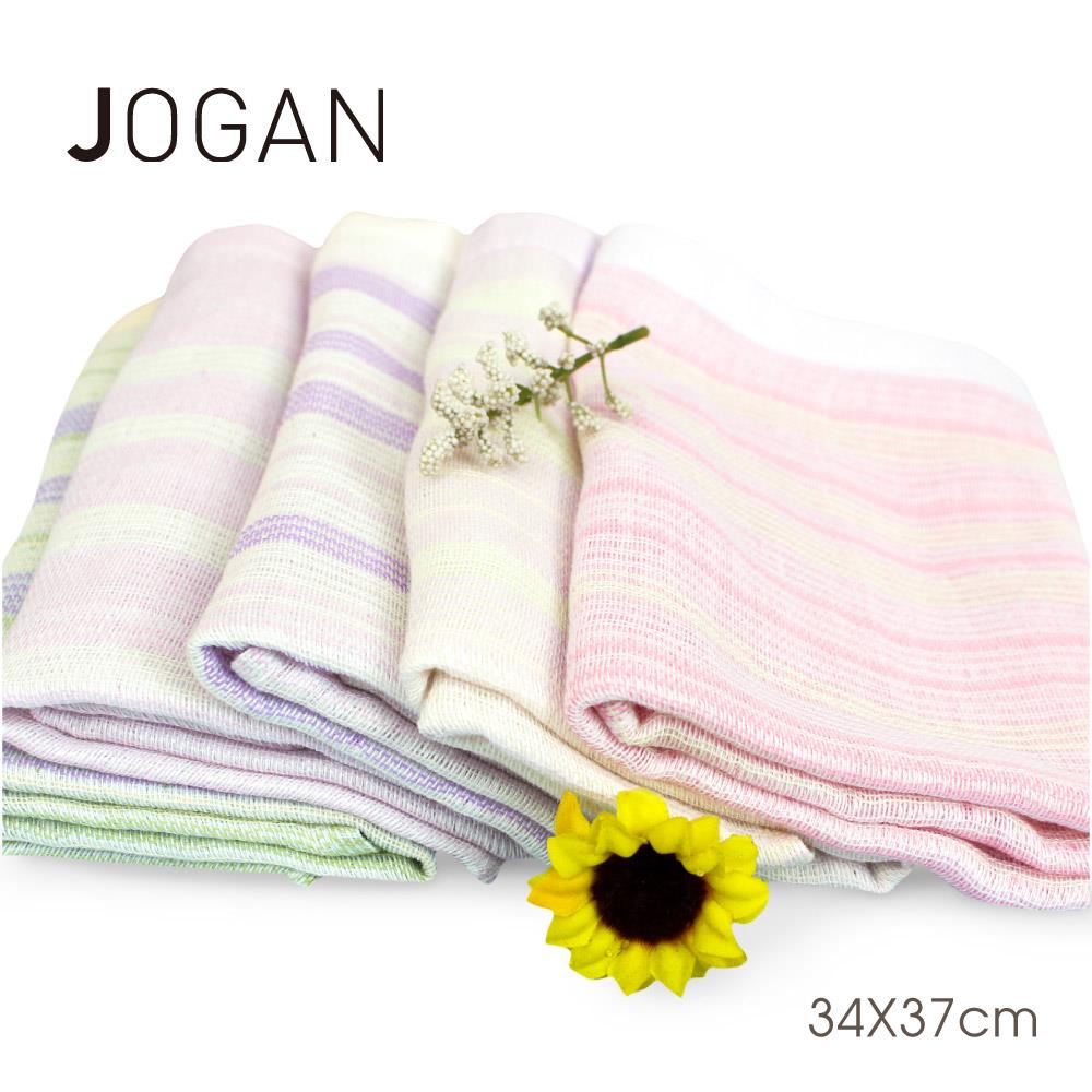 JOGAN 日本素條三層紗手巾1條 C-SSKG-042-00-FF