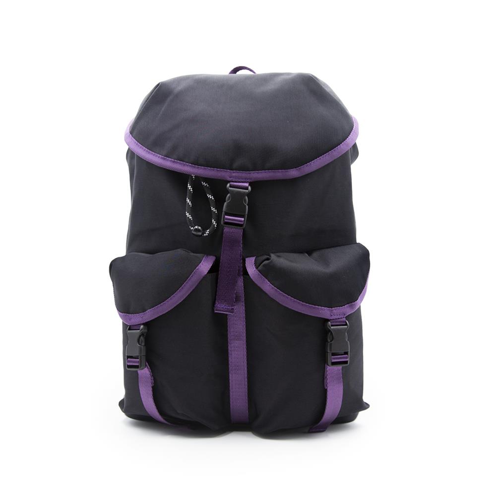 RITE 戶外系列 W05黛栗包Daily Bag-黑配紫