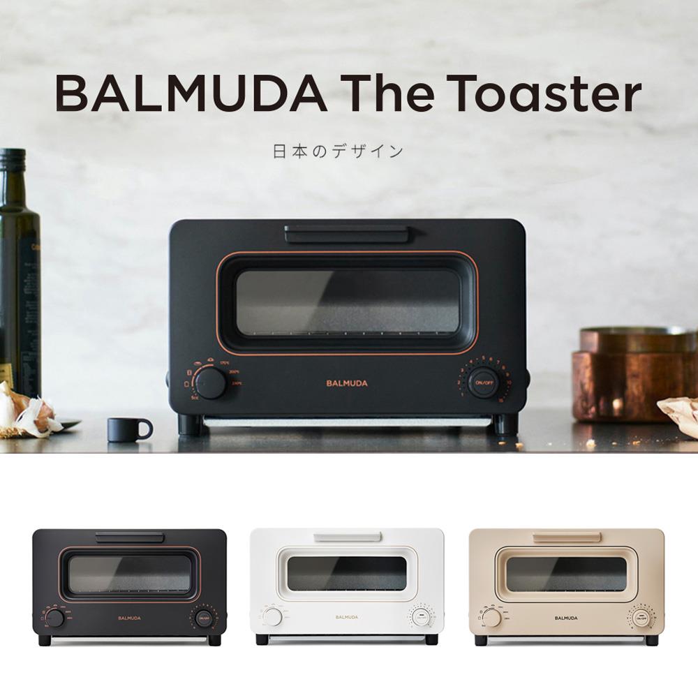「限時8%紅利回饋」【BALMUDA 百慕達】The Toaster蒸氣烤麵包機 K05C-BK/WH/BG (共三色)