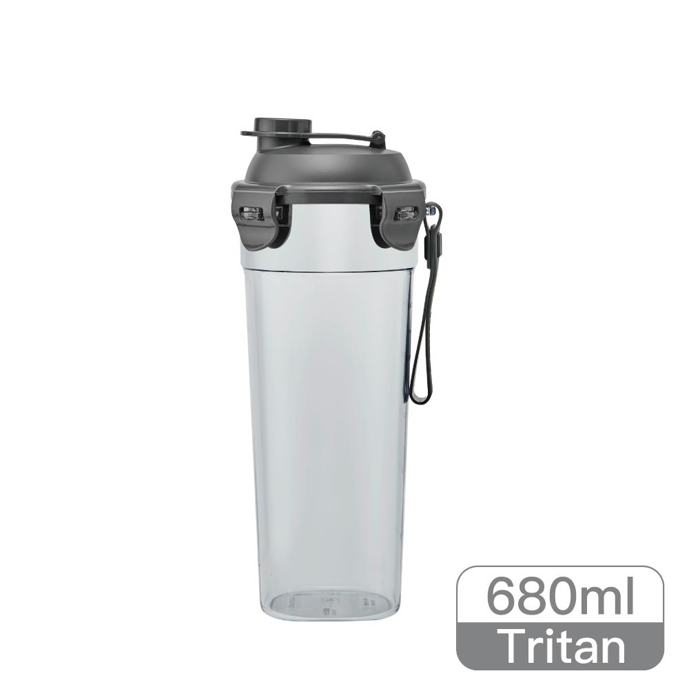 樂扣樂扣Tritan珍奶杯680ml/鐵灰色(ABF934NGRY)
