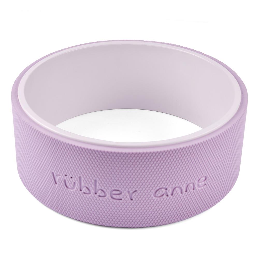 【rubber anne】舒體瑜珈達摩輪 瑜珈輪 (紫灰) YOGA WHEEL