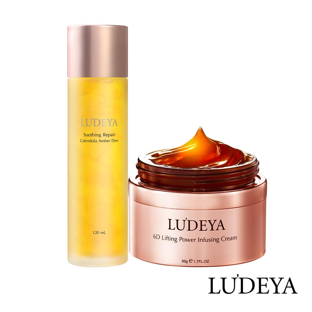 LUDEYA 金盞花淨潤超導組(金盞花露+琥珀霜)