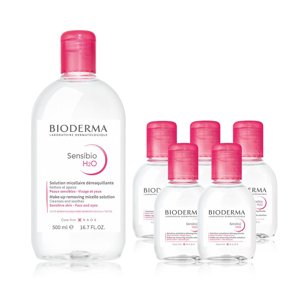 舒敏高效潔膚液500ml 贈舒敏高效潔膚液100ml x5