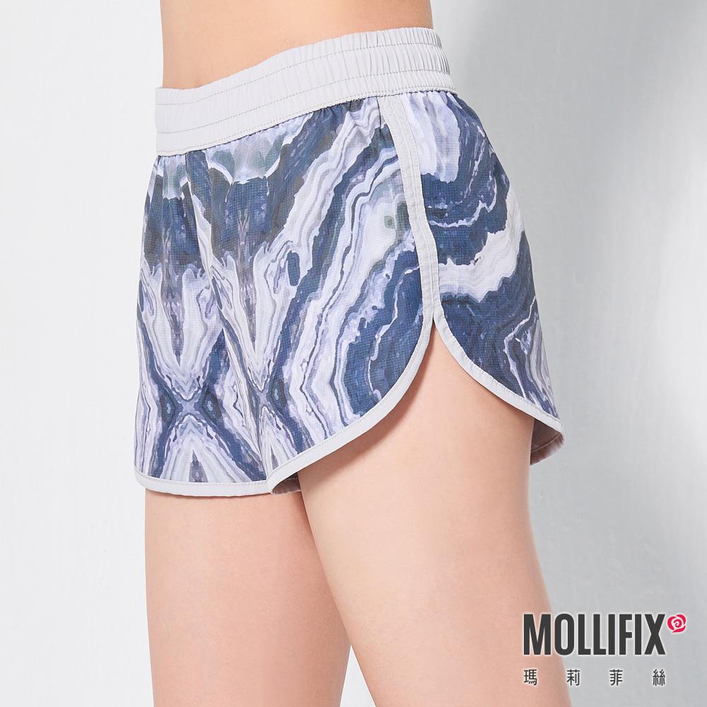 【MOLLIFIX 】水陸雙面運動短褲 (岩石灰)