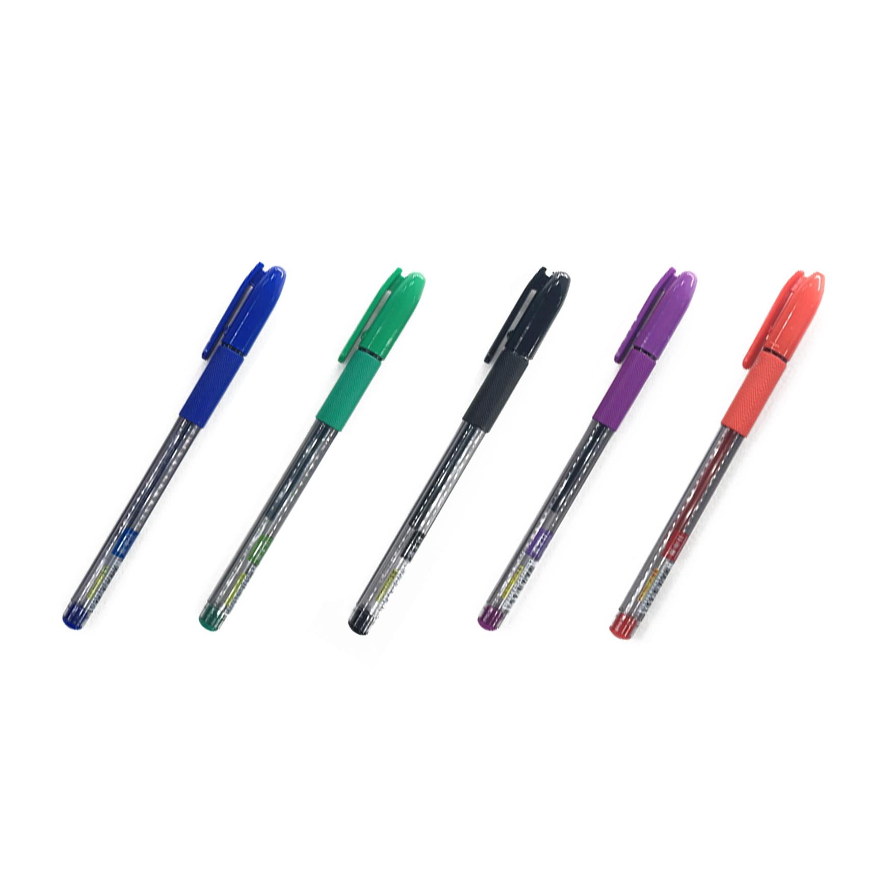 聖得GP-1002-NEW黑鑽中性筆 -(藍/黑/綠/紫/紅)