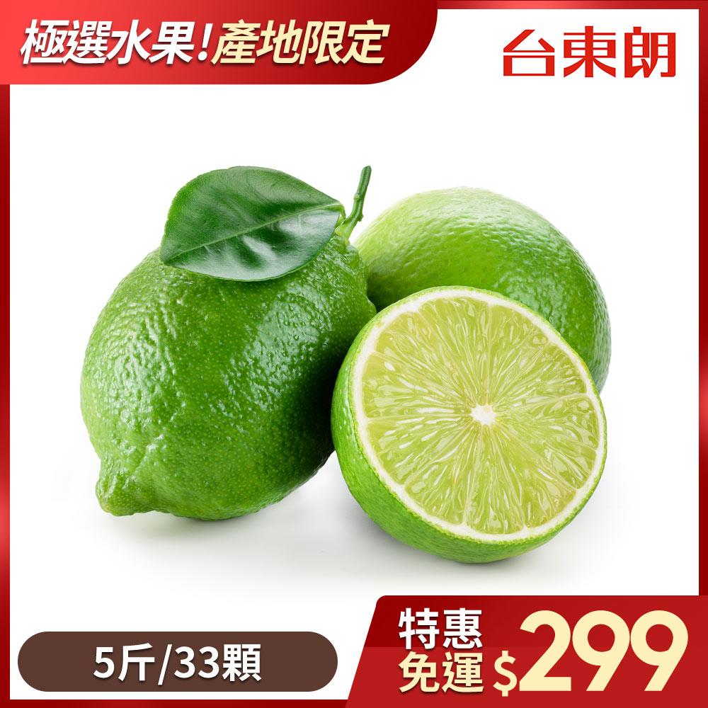 (免運)【台東朗嚴選】有籽檸檬 5斤（約33顆）