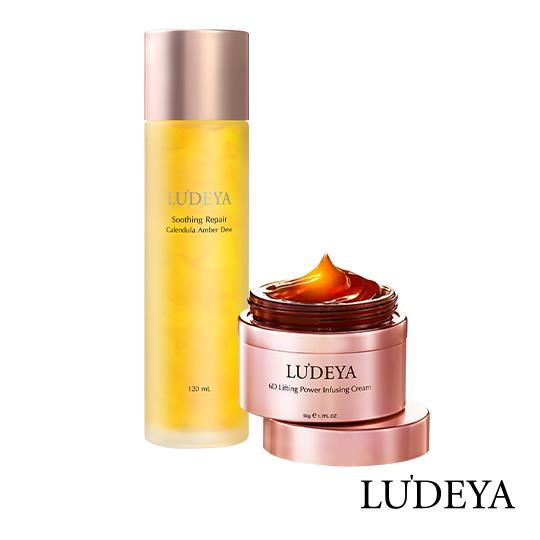 【LUDEYA】金盞花淨潤超導組(金盞花露+琥珀霜)