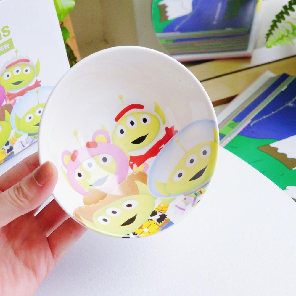 《玩具總動員》🇯🇵日本商品 變裝三眼怪陶瓷茶碗 飯碗