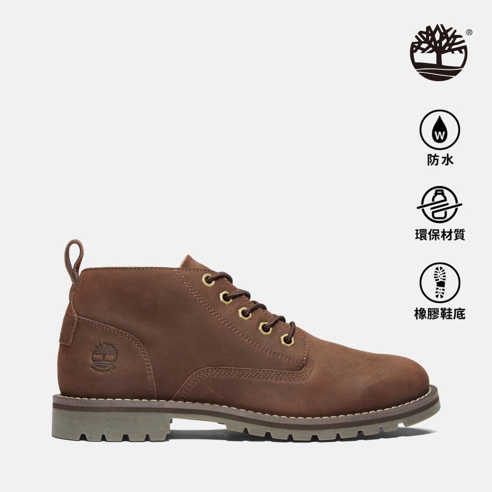 Timberland 男款深棕色防水中筒靴|A44MGV13