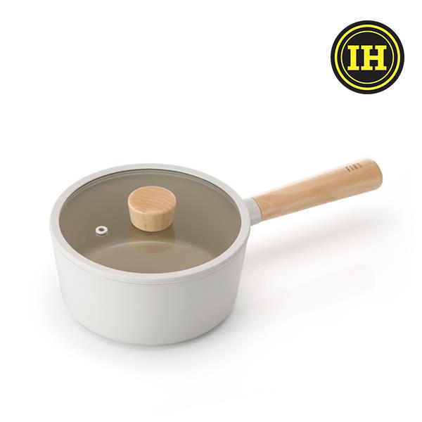 【NEOFLAM】FIKA系列 18cm 鑄造單柄湯鍋(IH、電磁爐適用)