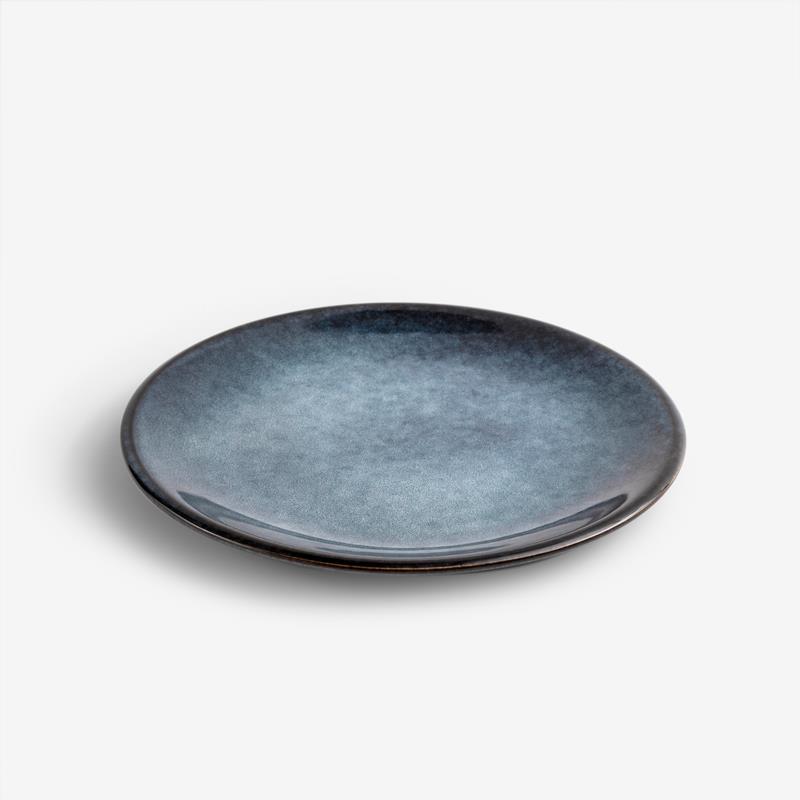 WAGA 夜空映色 23.5cm 陶瓷盤｜黛藍｜單品