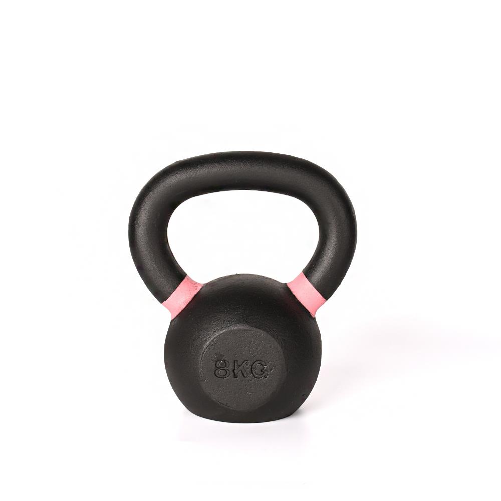 馬克斯-8kg(粉)-經典鑄鐵壺鈴（kettlebell/ weight training/Gym equipment ）Fun Sport
