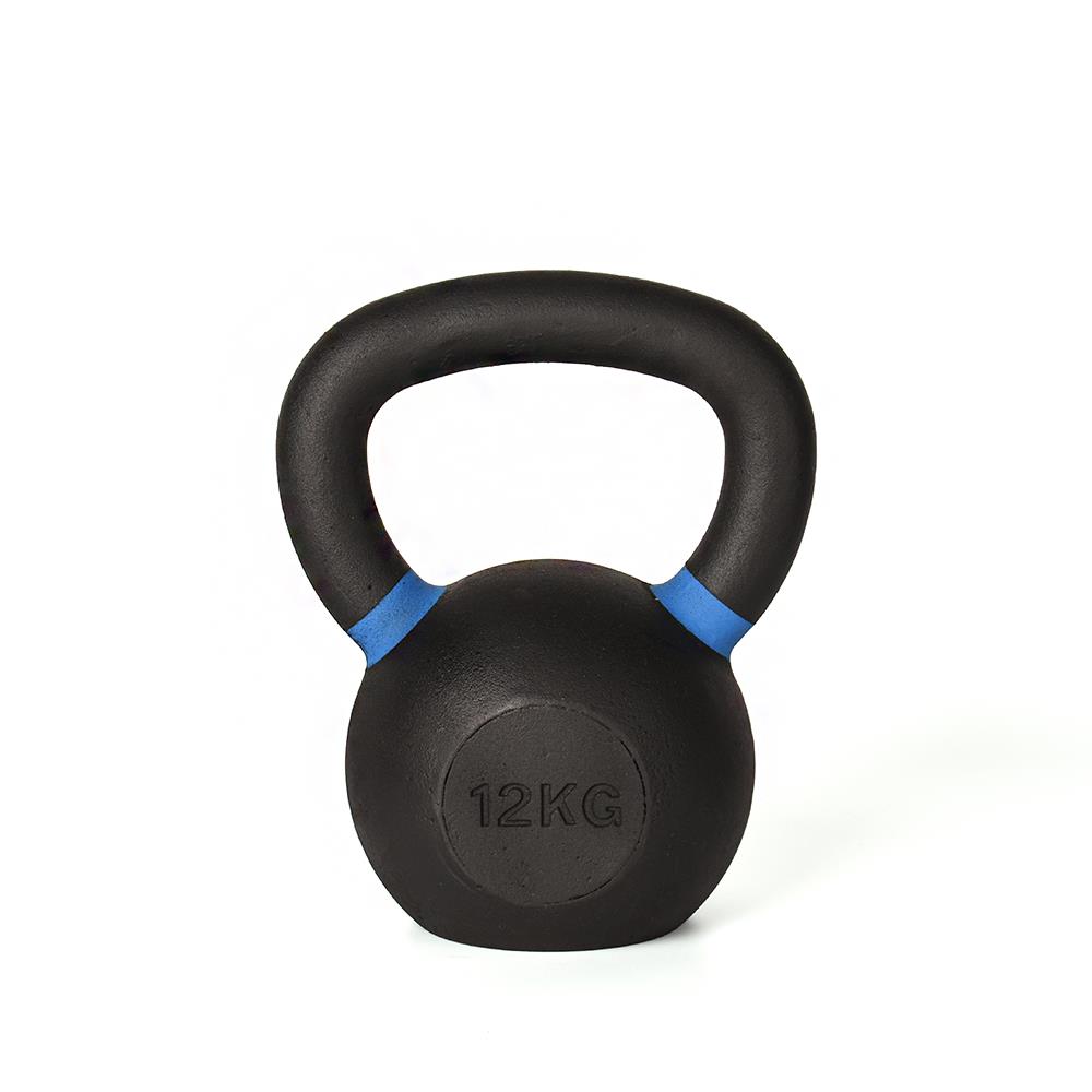 馬克斯-經典鑄鐵壺鈴-12kg(藍)-Fun Sport-(kettlebell/ weight training/Gym equipment /運動器材/重量訓練設備/健身器材）