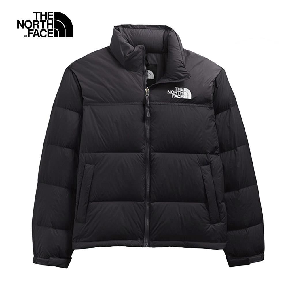 【經典ICON】The North Face北面男款黑色DWR防潑水可打包保暖羽絨外套｜3C8DLE4